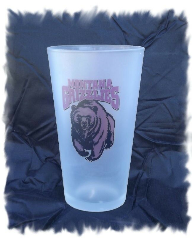 University Of Montana _ Grizzlies _ Pint Beer Glass
