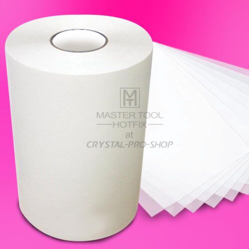 Mylar Hotfix Rhinestones Rhinestuds Transfer Film Tape Paper Nail Crystal Craft