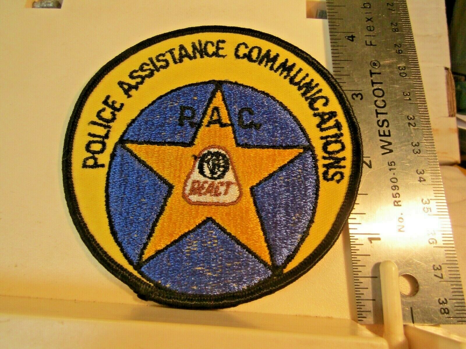 New Orleans Police Assistance Communications Pac React Patch Nos La Louisiana