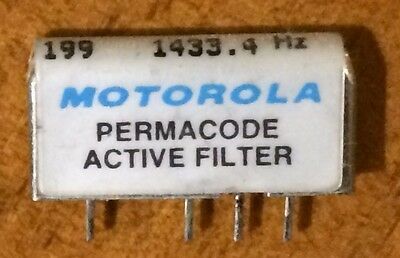Motorola Nln7834a Active Filters Reeds Minitor 2 Pager
