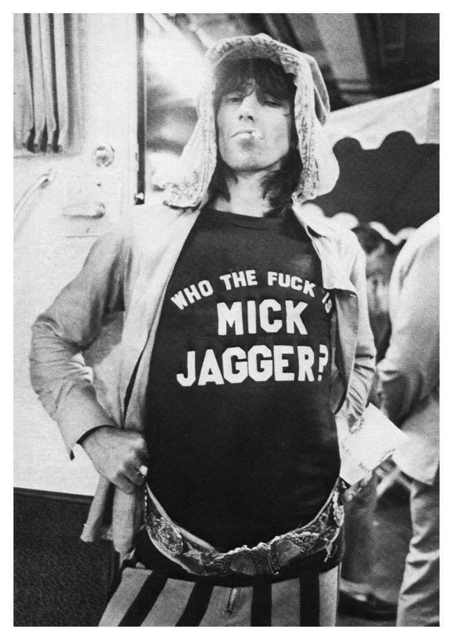 Keith Richards - Large Poster - Rolling Stones Guitar Master - Wtf Mick Jagger?