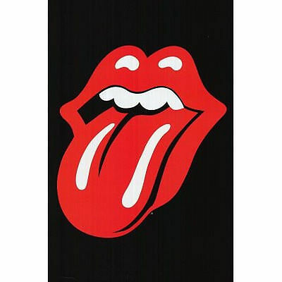 Rolling Stones - Tongue Logo Poster - 24x36 Shrink Wrapped - Jagger Music 3095
