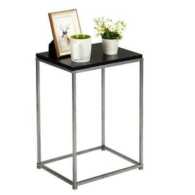 Tall End Table Coffee Stand Night Side Nightstand Home Accent Furniture Black