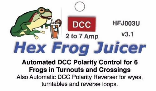 Tam Valley Depot Dcc New 2021 Hex Frog Juicer Hfj003u V3.1 ~ 2 To 7 Amps ~ New