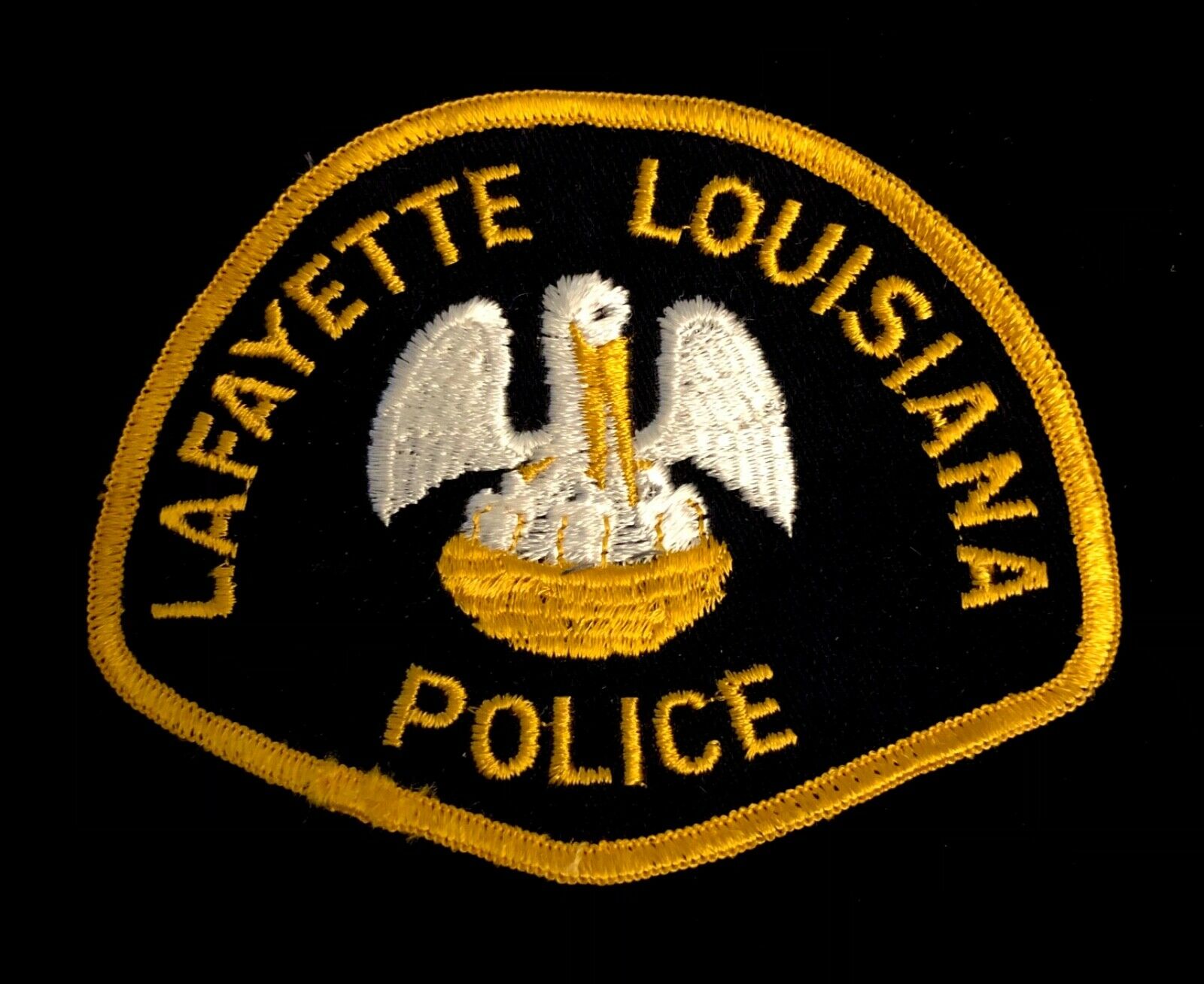 Lafayette Louisiana La Highway Patrol State Police Patch - Old Cheeshcloth