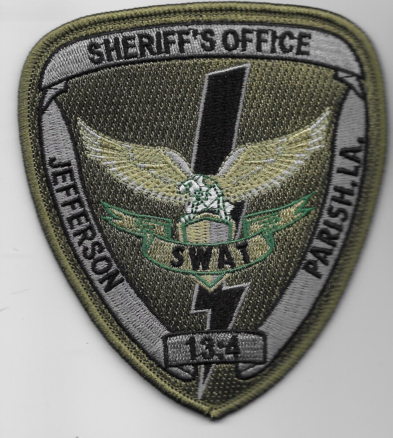 Swat Srt Jefferson Parish Sheriff State Louisiana La