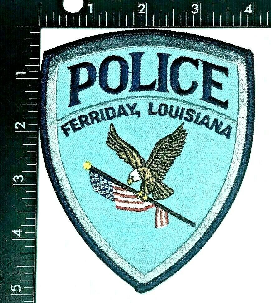 Ferriday Louisiana Police Department Patch (pd 8) Shoulder Insignia