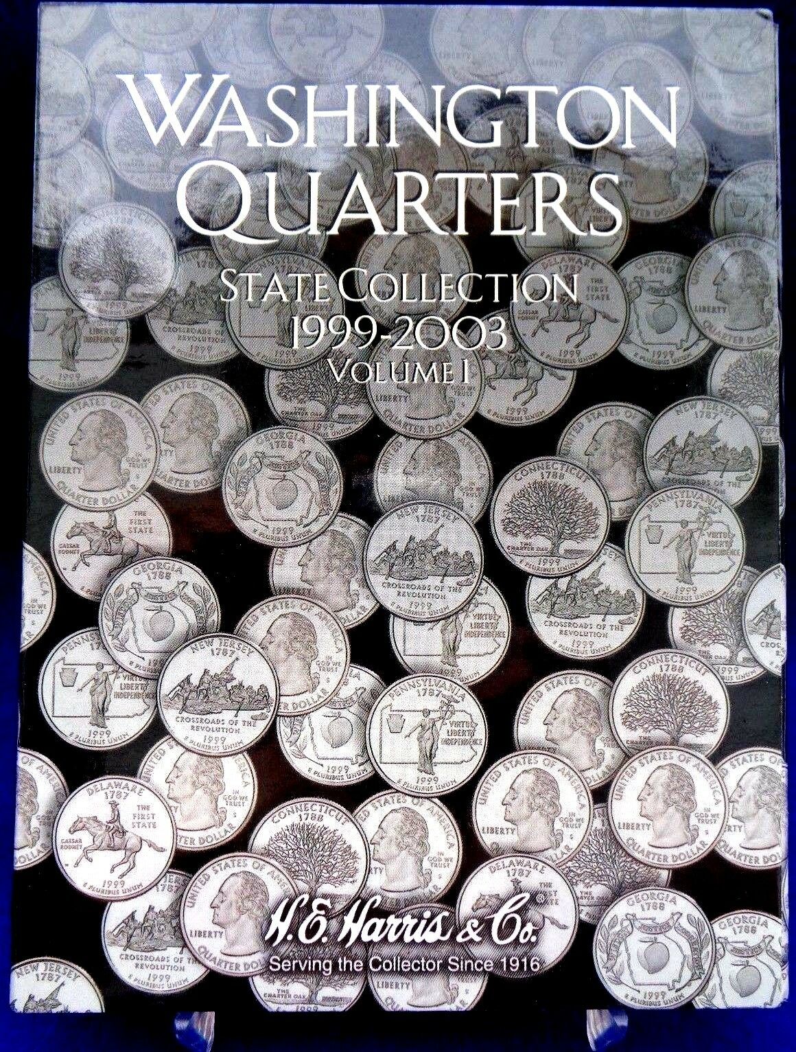 Harris Washington State Quarters Collection Vol #1 1999-2003 Coin Folder Book