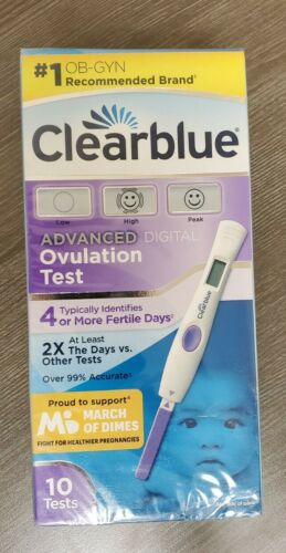 Clearblue Advanced Digital Ovulation Test 10 Ovulation Tests Choose Exp Date