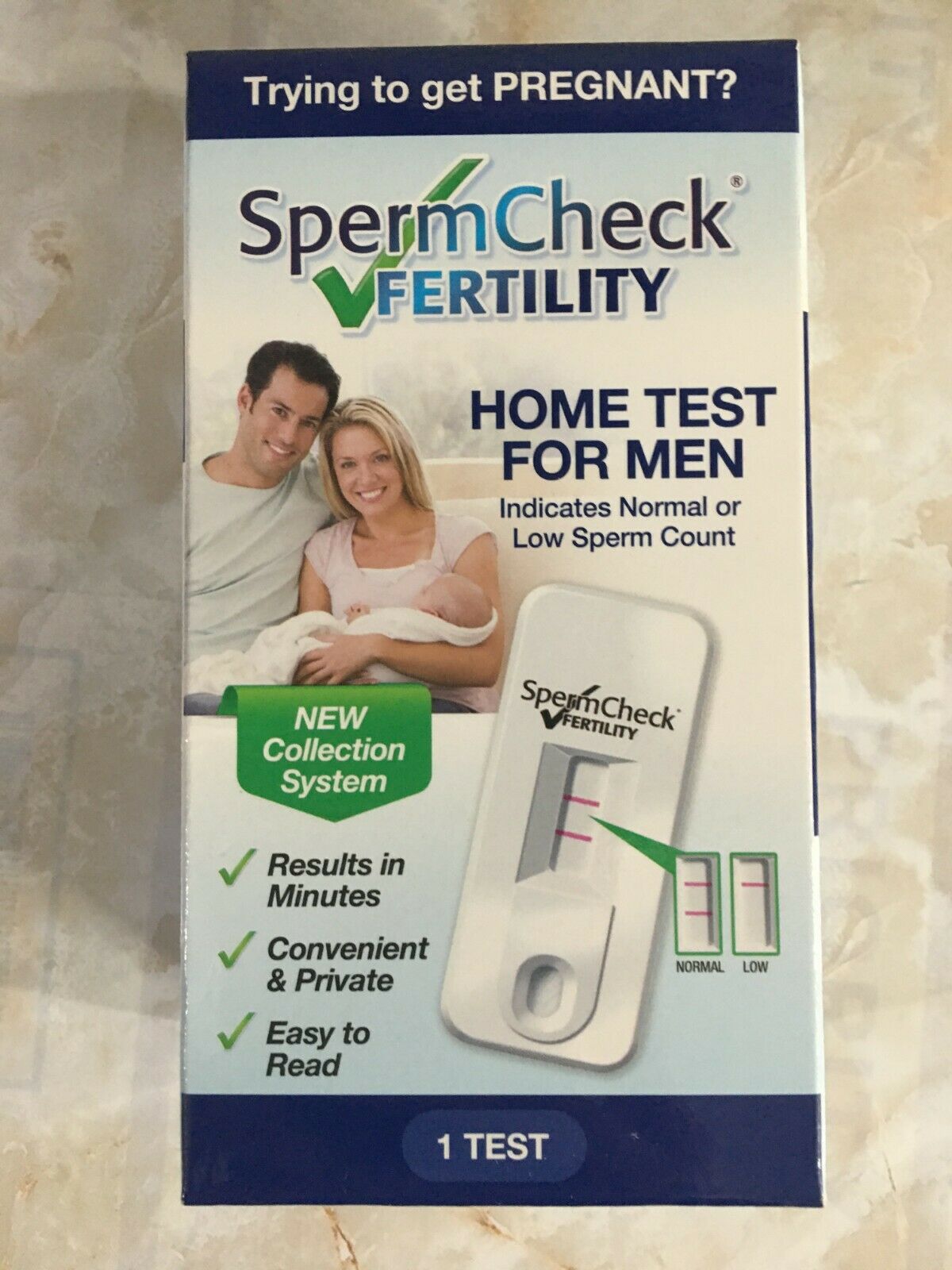 Spermcheck Fertility Home Test For Men Sperm Check Male Expires Feb 2023  #3003