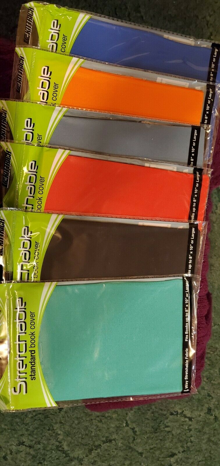Kittrich Stretchable Book Cover In Assorted Colors