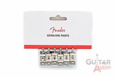 Genuine Fender Telecaster/tele Or Stratocaster/strat Hardtail Bridge Assembly