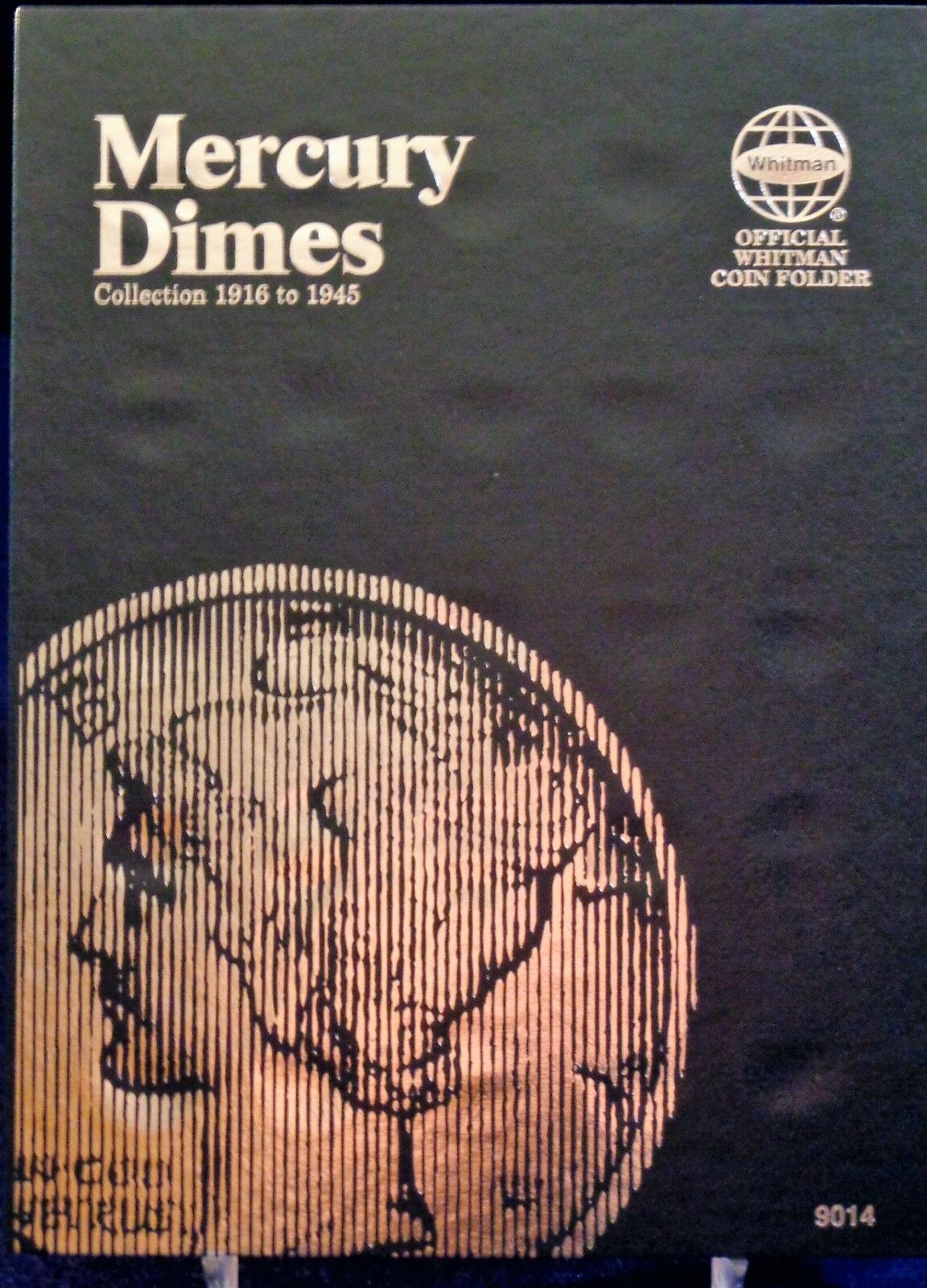 Whitman Mercury Dime 1916-1945 Coin Folder,  Album Book #9014