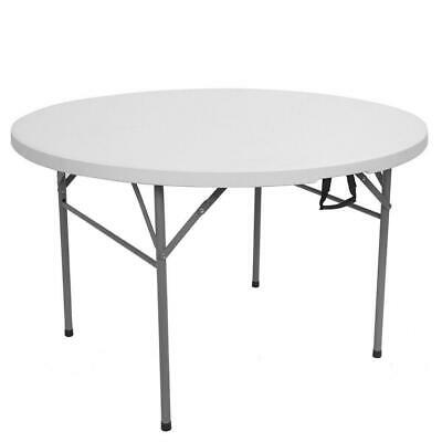 48inch Round Folding Table Outdoor Folding Utility Table For Pinic Party Dinner
