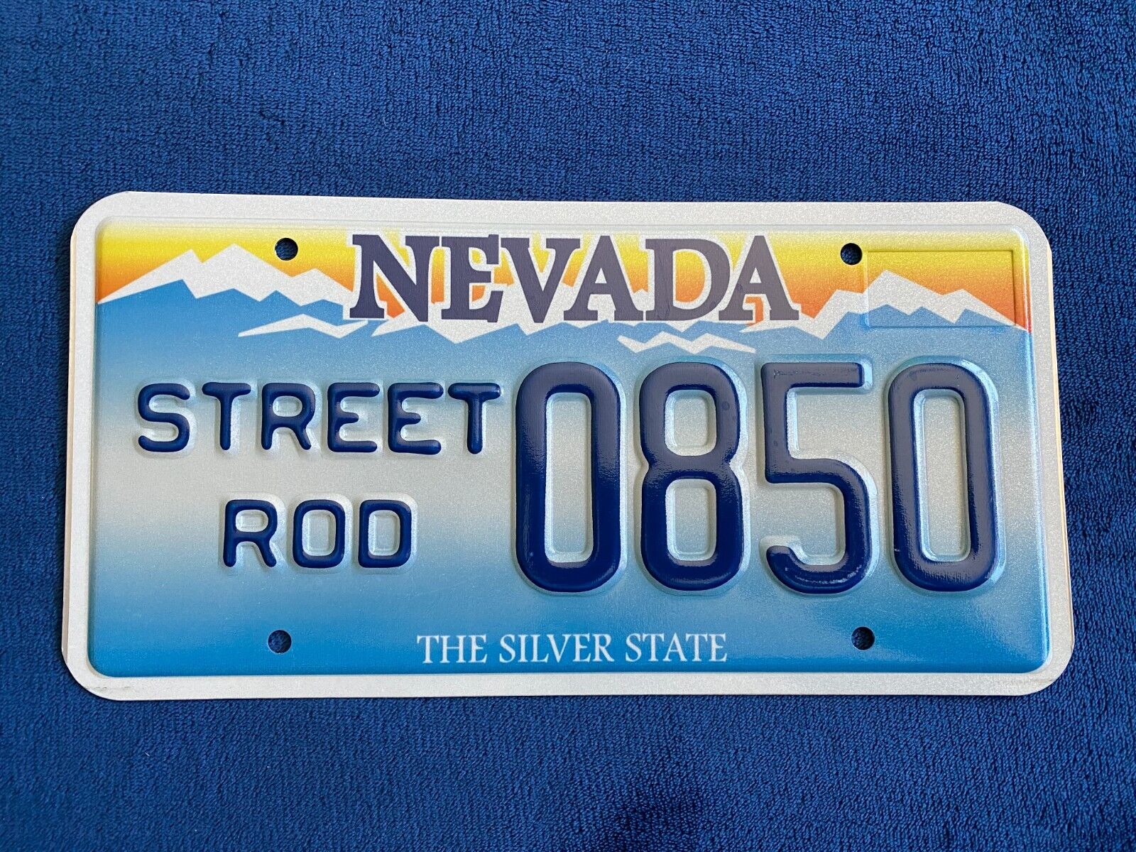 Nevada Street Rod License Plate 850