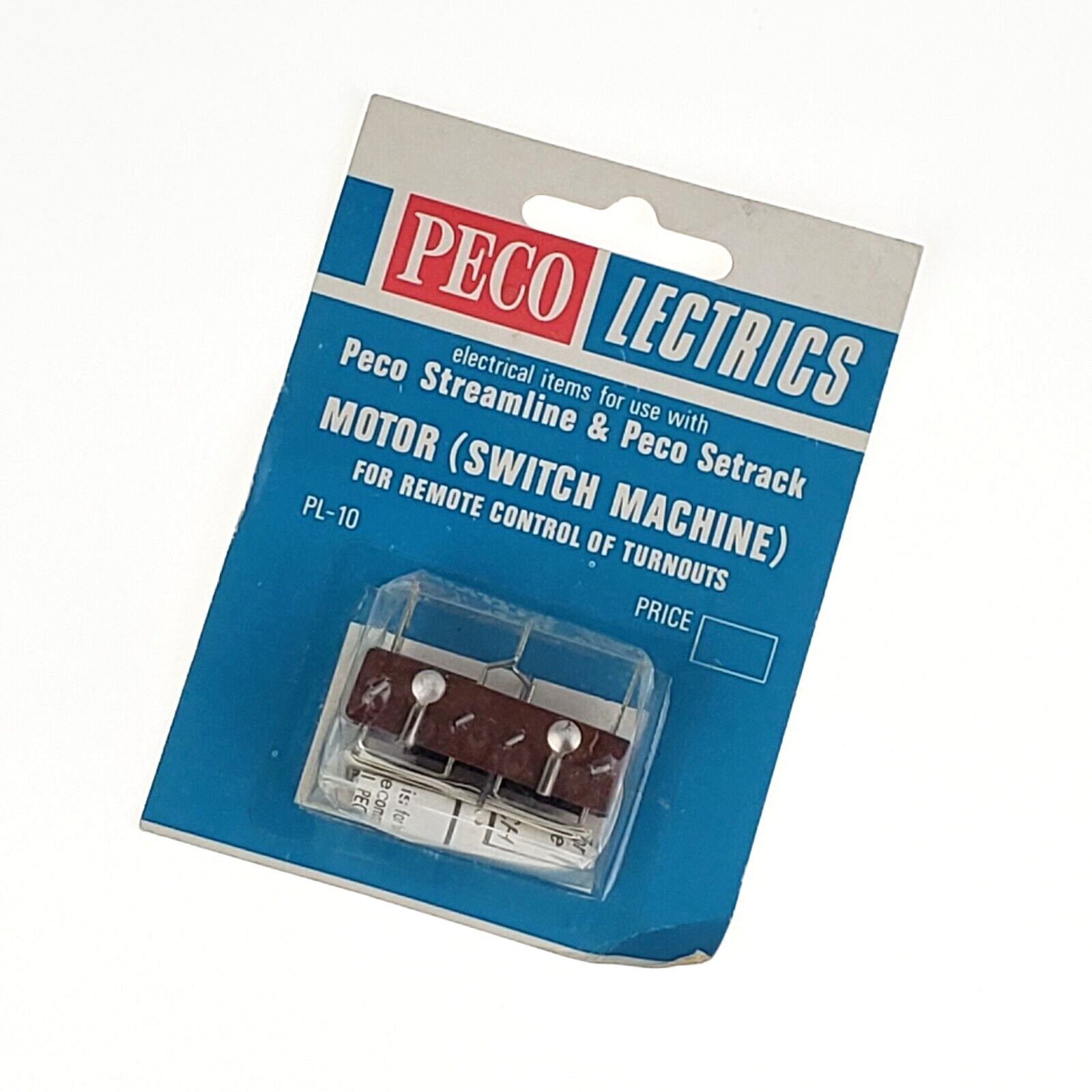 Peco Lectrics Motor Switch Machine Pl-10 - For Remote Control Turnouts Ho Scale