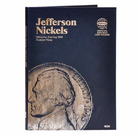 Whitman Coin Folder 9035 Jefferson Nickel #3 1996-2023d  Album/book