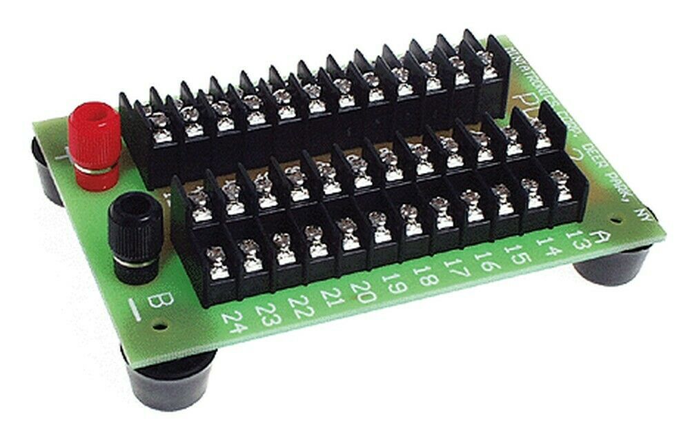 Miniatronics - 24-position Prewired Power Distribution Block -- Rated At 15 Amps